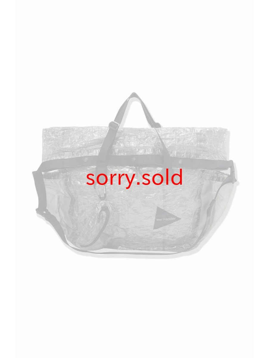 画像1: and wander / アンドワンダー / Dyneema 3way tote bag (1)
