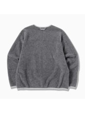 画像2: and wander / アンドワンダー / wool fleece cardigan (2)