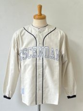 画像1: DESCENDANT / ディセンダント / BLEEK BASEBALL LS SHIRT (1)