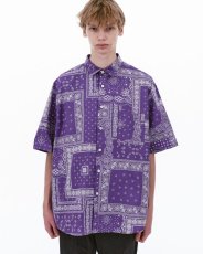 画像3: SALE SOPHNET. / ソフネット / PATTERN S/S BAGGY SHIRT (3)