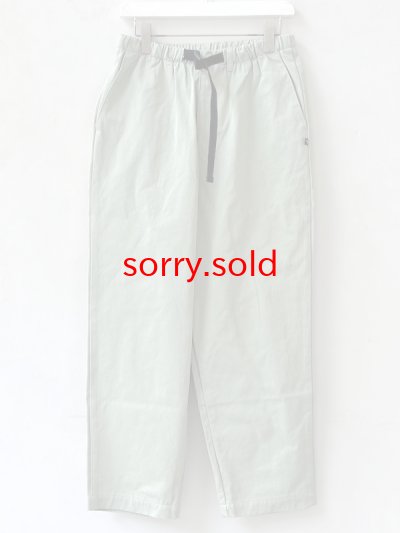 画像1: DESCENDANT / ディセンダント / CLASP TWILL TROUSERS
