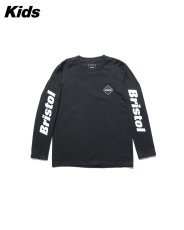 画像1: F．C．REAL BRISTOL for Kids / AUTHENTIC LOGO L/S TEE (1)