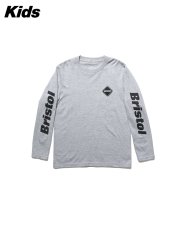 画像2: F．C．REAL BRISTOL for Kids / AUTHENTIC LOGO L/S TEE (2)