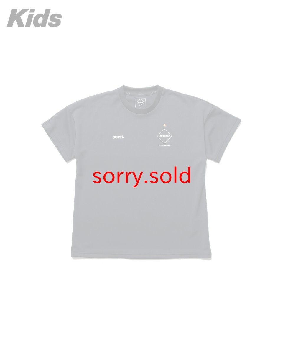画像1: F．C．REAL BRISTOL for Kids / BIG LOGO WIDE TEE (1)