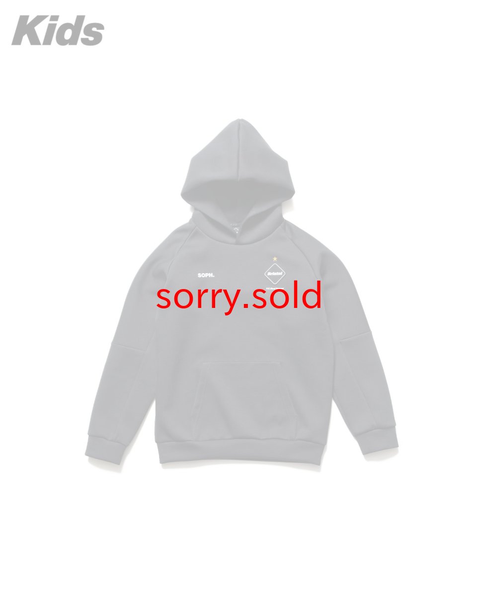 画像1: F．C．REAL BRISTOL for Kids / TECH SWEAT BIG LOGO HOODIE (1)