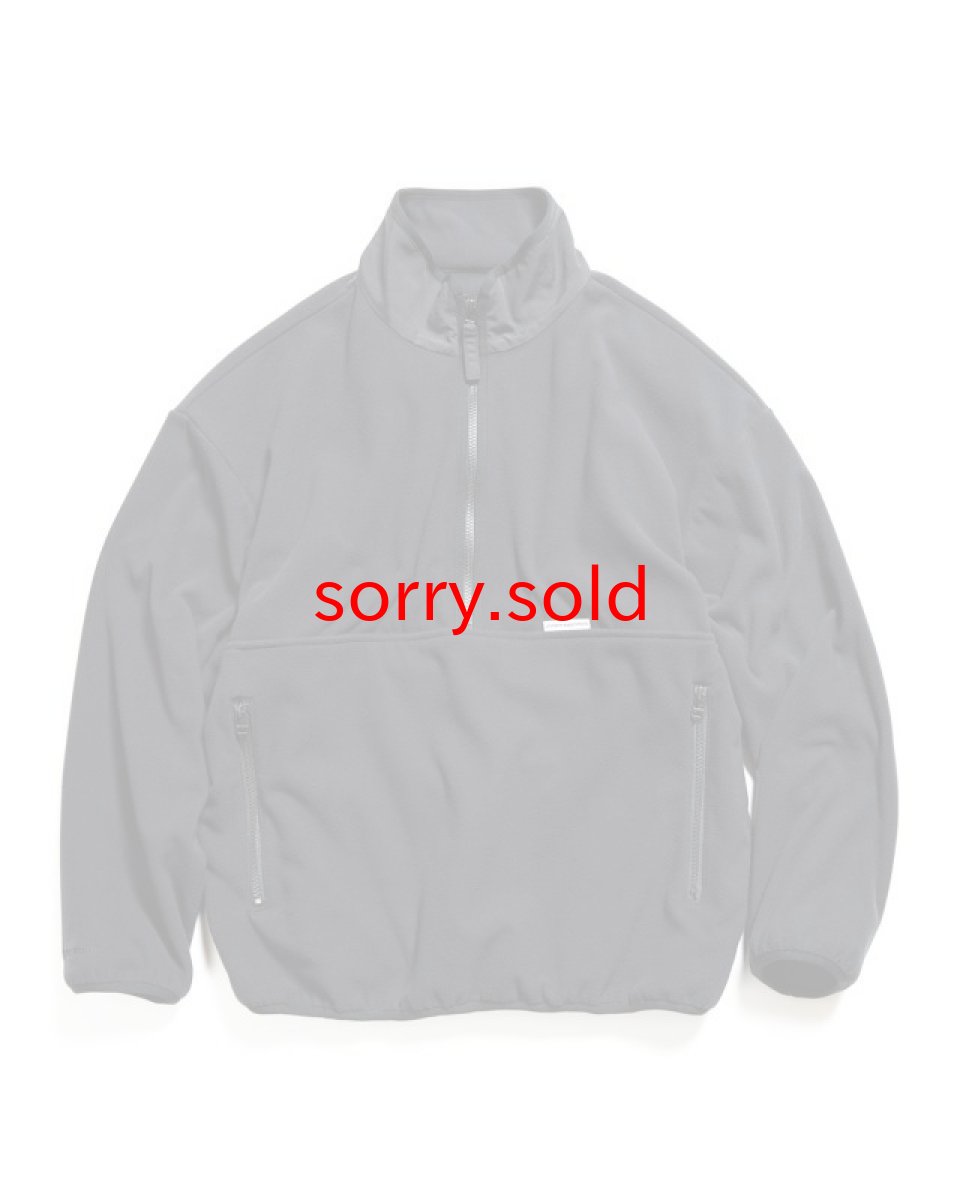 画像1: uniform experiment / POLARTEC WIND PRO FLEECE HALF ZIP TOP (1)