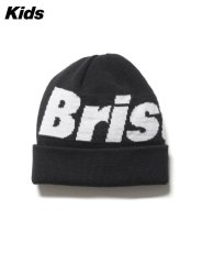 画像1: F．C．REAL BRISTOL for Kids / BIG LOGO KNIT CAP (1)