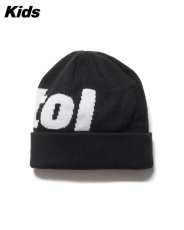 画像2: F．C．REAL BRISTOL for Kids / BIG LOGO KNIT CAP (2)