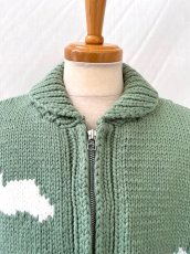 画像4: DESCENDANT / ディセンダント / SUNKEN COWICHAN SWEATER (4)
