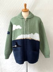 画像1: DESCENDANT / ディセンダント / SUNKEN COWICHAN SWEATER (1)