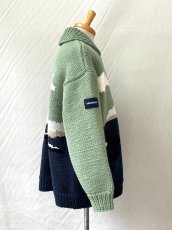 画像2: DESCENDANT / ディセンダント / SUNKEN COWICHAN SWEATER (2)