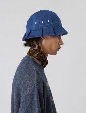 画像4: SALE Sasquatchfabrix. / サスクワァッチファブリックス / TUCK BRIM DENIM HAT (4)