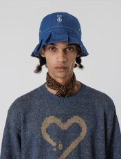画像3: SALE Sasquatchfabrix. / サスクワァッチファブリックス / TUCK BRIM DENIM HAT (3)