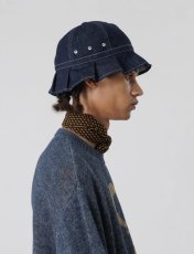 画像8: SALE Sasquatchfabrix. / サスクワァッチファブリックス / TUCK BRIM DENIM HAT (8)
