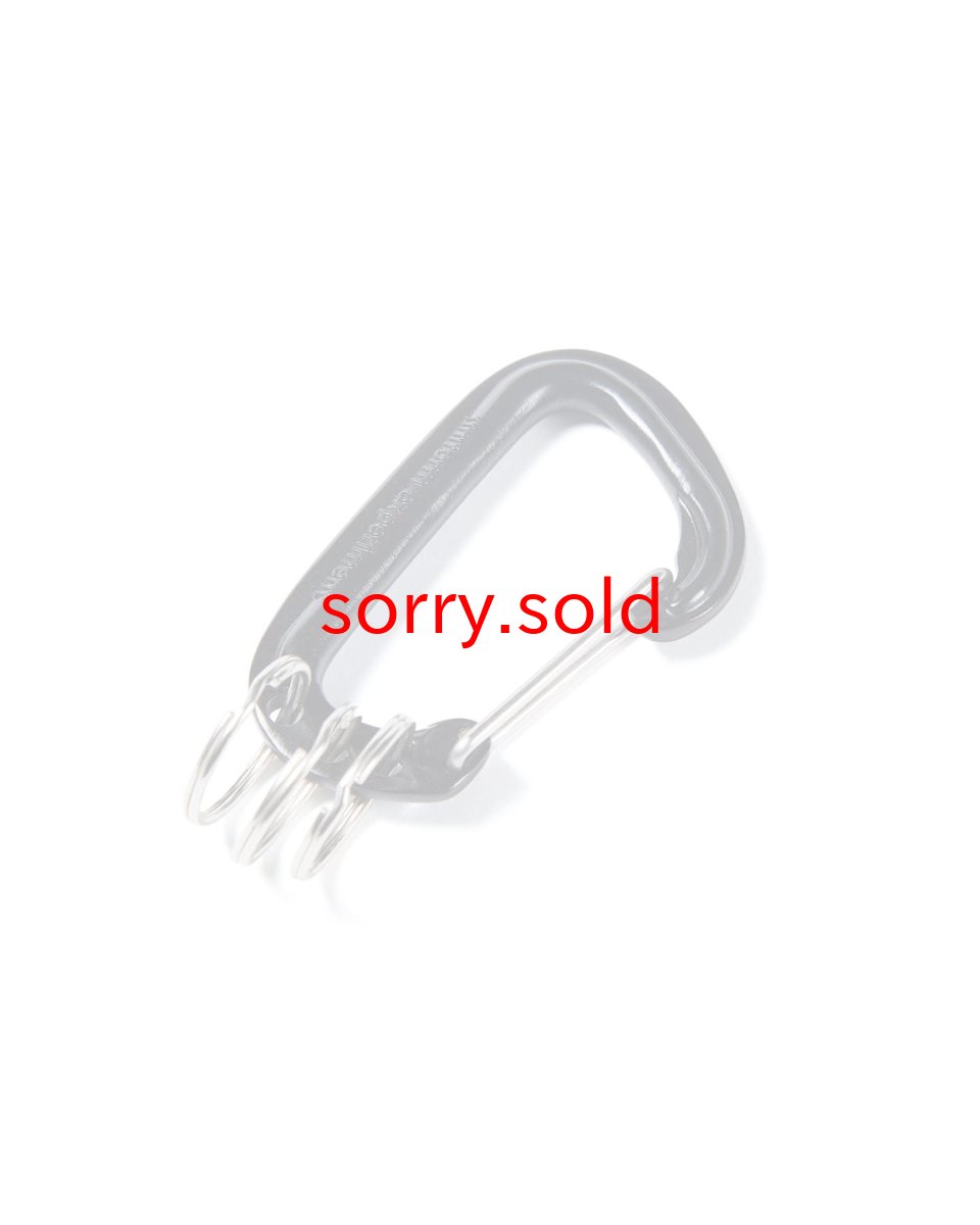 画像1: SALE uniform experiment / ALUMINIUM CARABINER (1)