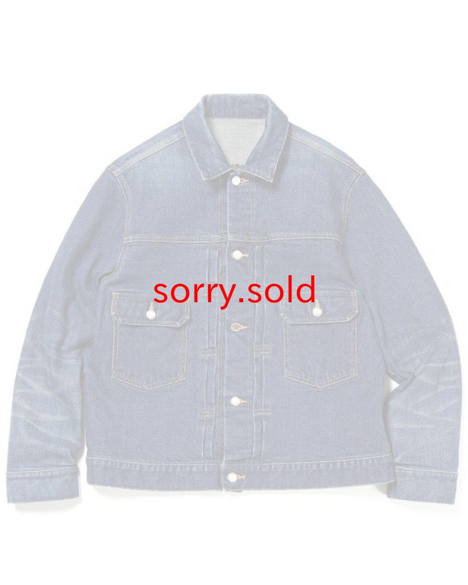 画像1: uniform experiment / DAMAGED DENIM JACKET (1)