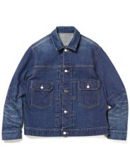 画像1: uniform experiment / DAMAGED DENIM JACKET (1)
