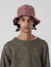 画像11: SALE Sasquatchfabrix. / サスクワァッチファブリックス / "LOVE & PEACE" LACE TULIPE HAT (11)