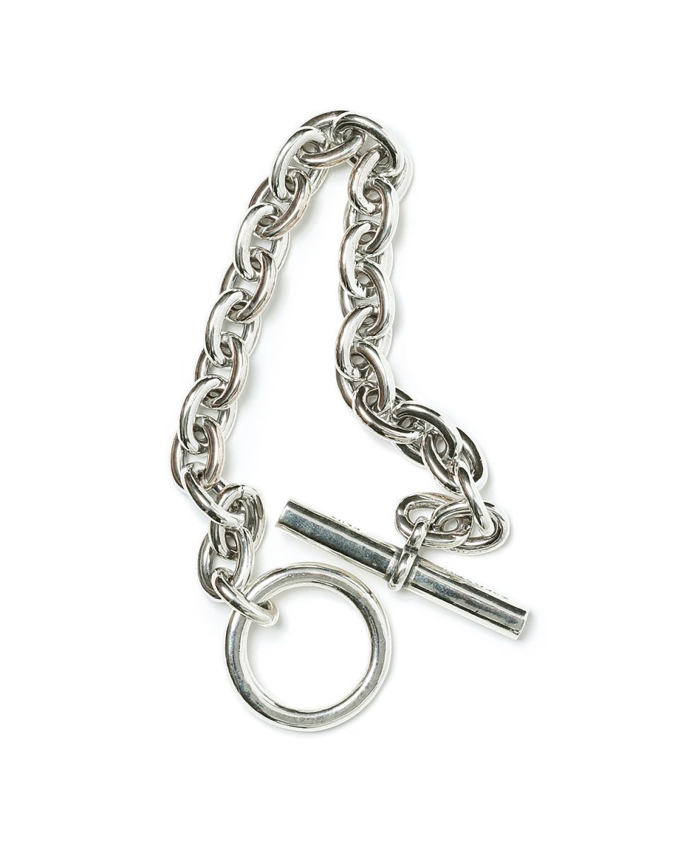 画像1: nonnative / ノンネイティブ / DWELLER CHAIN BRACELET925 SILVER by END  (1)
