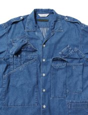 画像3: Sasquatchfabrix. / サスクワァッチファブリックス / "KATHARINE HAMNETT" DENIM SHIRT (3)