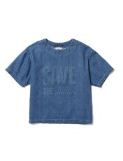 画像4: SALE Sasquatchfabrix. / サスクワァッチファブリックス / "KATHARINE HAMNETT" DENIM SMOCK (4)