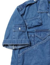 画像4: Sasquatchfabrix. / サスクワァッチファブリックス / "KATHARINE HAMNETT" DENIM SHIRT (4)