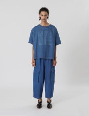 画像3: SALE Sasquatchfabrix. / サスクワァッチファブリックス / "KATHARINE HAMNETT" DENIM SMOCK (3)