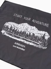 画像2: SALE and wander / アンドワンダー / AIR BUGGY × and wander GROUND SHEET (2)