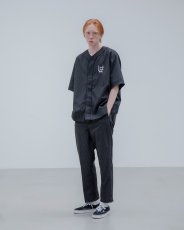 画像4: uniform experiment / PIN STRIPE S/S BASEBALL SHIRT (4)