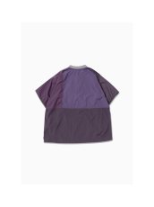 画像2: SALE and wander / アンドワンダー / gramicci PATCHWORK WIND TEE (2)