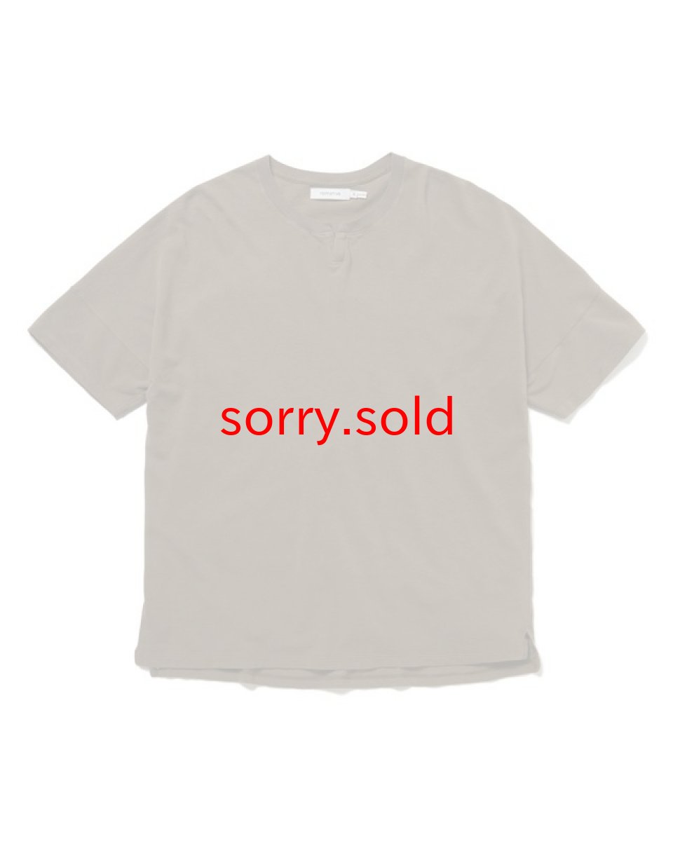 画像1: SALE nonnative / ノンネイティブ / CLERK S/S T-NECK TEE C/L PIQUE (1)