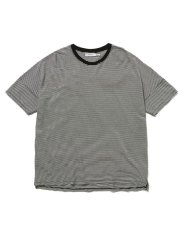 画像2: nonnative / ノンネイティブ / CLERK S/S TEE C/L PIQUE BORDER (2)