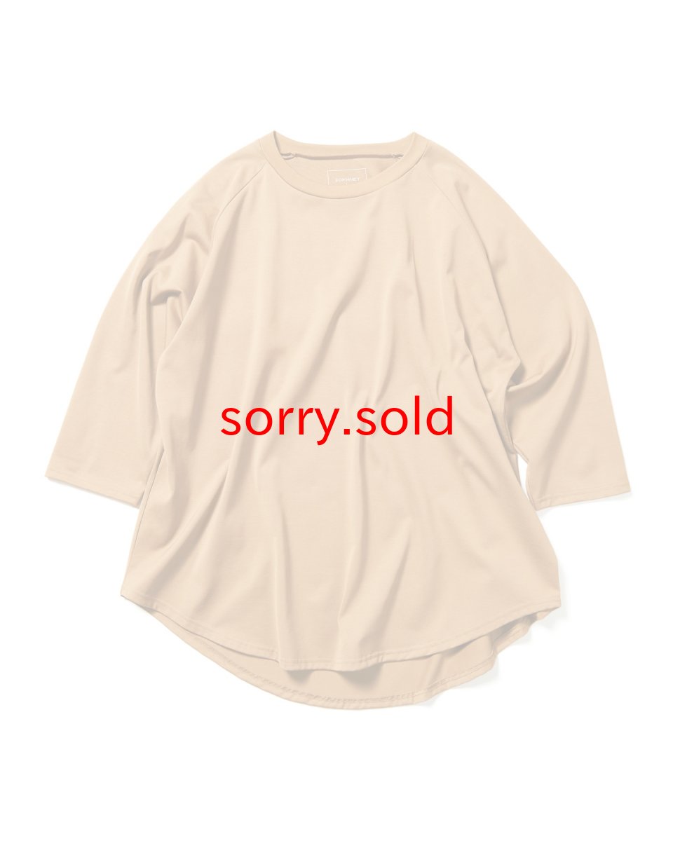 画像1: SOPHNET. / ソフネット / RAGLAN SLEEVE WIDE FOOTBALL TEE (1)