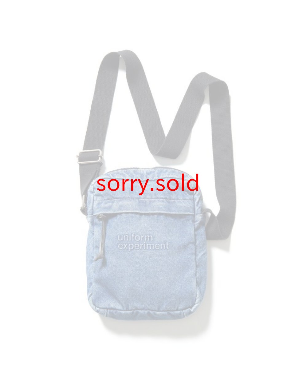 画像1: SALE uniform experiment / DENIM SHOULDER BAG (1)