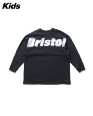 画像2: F．C．REAL BRISTOL for Kids / BLURRED BIG LOGO L/S TEAM BAGGY TEE (2)