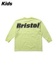 画像10: F．C．REAL BRISTOL for Kids / BLURRED BIG LOGO L/S TEAM BAGGY TEE (10)
