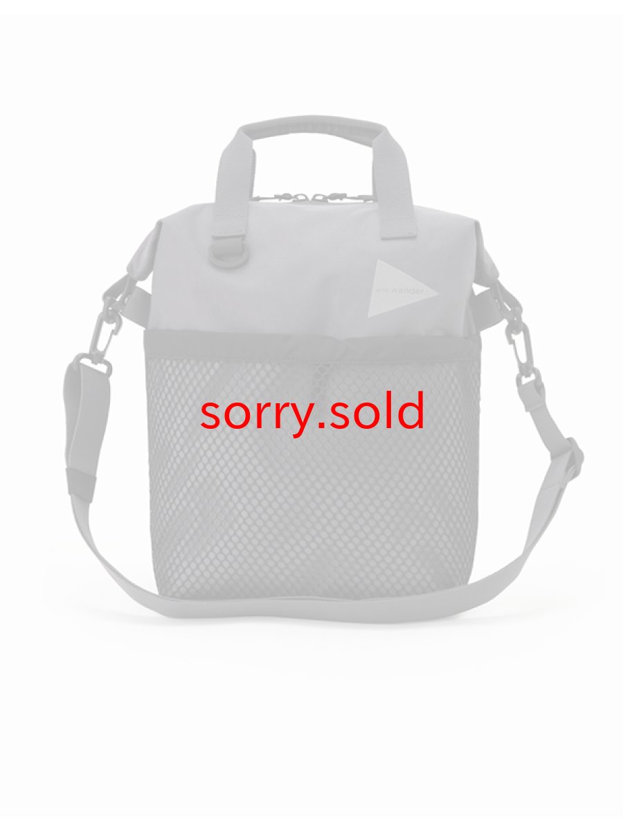 画像1: and wander / アンドワンダー / PE/CO 2way bag (1)