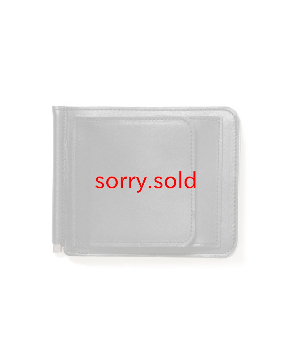 画像1: nonnative / ノンネイティブ / DWELLER WALLET WITH MONEY CLIP COW LEATHER  (1)