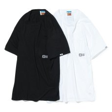 画像1: SALE CITY COUNTRY CITY / シティーカントリーシティー / CITY COUNTRY CITY x hobo_EMBROIDED LOGO COTTON POCKET T-SHIRT (1)