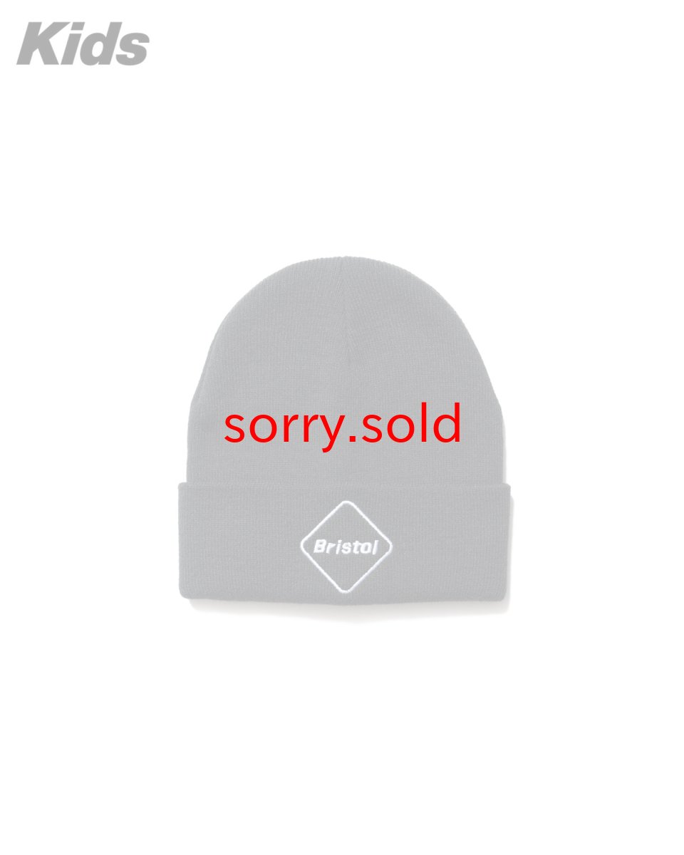 画像1: F．C．REAL BRISTOL for Kids / EMBLEM KNIT CAP (1)
