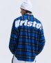 画像13: F．C．REAL BRISTOL / FLANNEL BIG LOGO BAGGY SHIRT