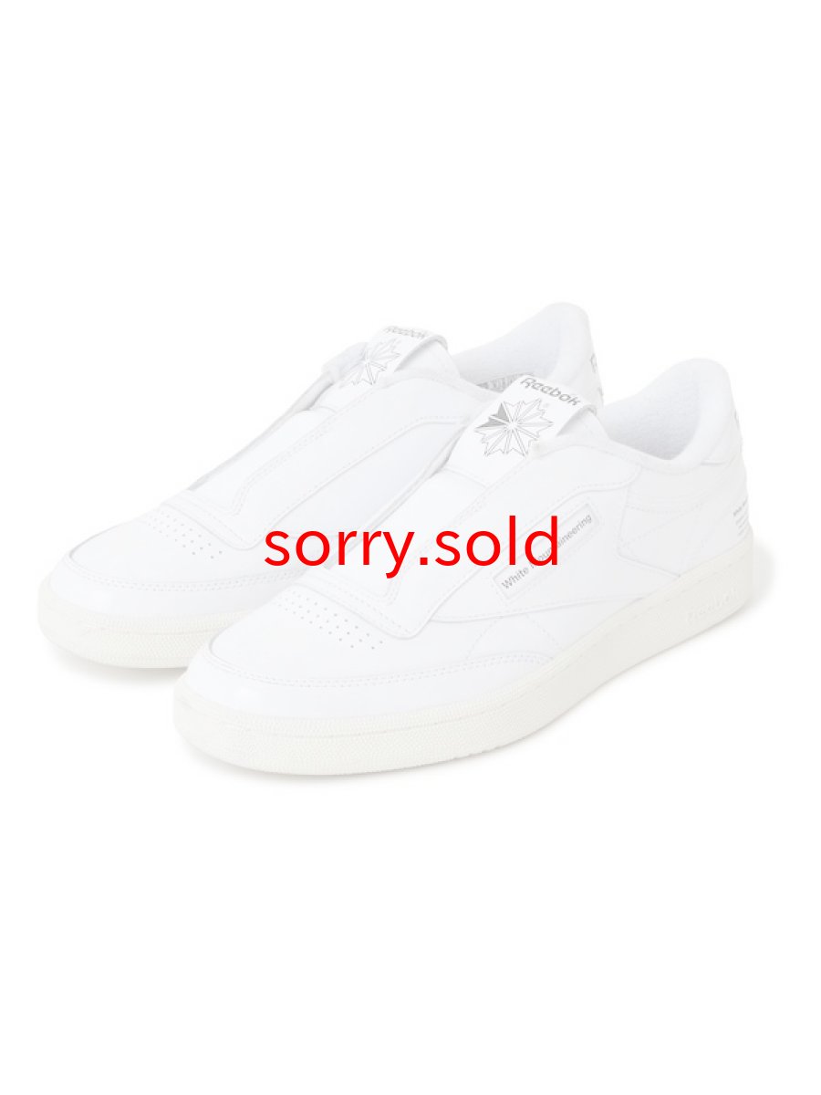 画像1: White Mountaineering / ホワイトマウンテニアリング / WM×REEBOK CLUB C 85 VINTAGE SLIP-ON (1)