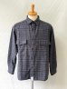 画像1: DESCENDANT / ディセンダント / VANNING PLAID LS SHIRT (1)