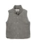 画像1: nonnative / ノンネイティブ / HIKER PUFF VEST SHEEP LEATHER (1)