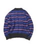 画像2: SALE uniform experiment / BRUSHED BORDER SWEATER (2)