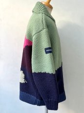 画像2: DESCENDANT / ディセンダント / DAWN COWICHAN SWEATER (2)