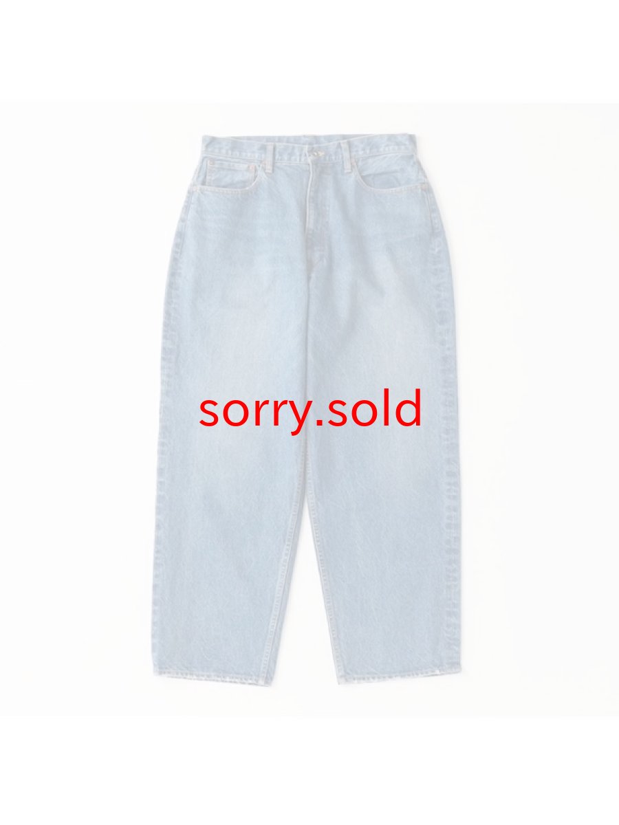 画像1: S.F.C - Stripes For Creative / エスエフシー / WASHED DENIM PANTS (1)