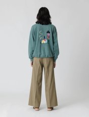 画像10: SALE Sasquatchfabrix. / サスクワァッチファブリックス / OVER DYE SWEATSHIRT"MEXICAN HOUSE" (10)
