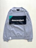 DESCENDANT / ディセンダント / BOX CREW NECK (Kids)