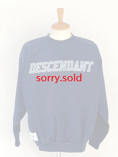 画像1: DESCENDANT / ディセンダント / DIRT CREW NECK